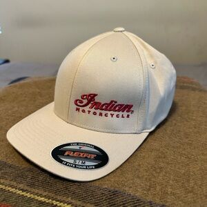 Indian Motorcycle Cream Cap